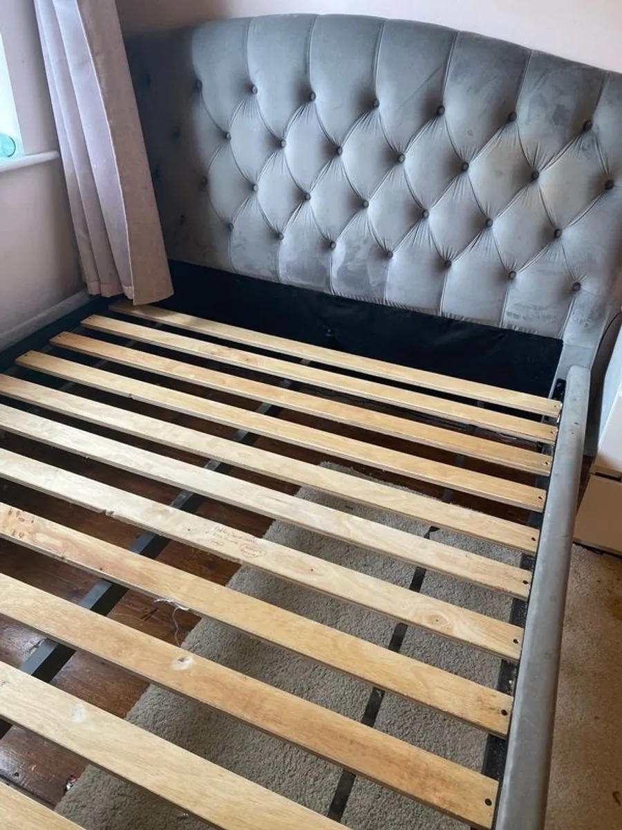 king size bed frame - Image 1
