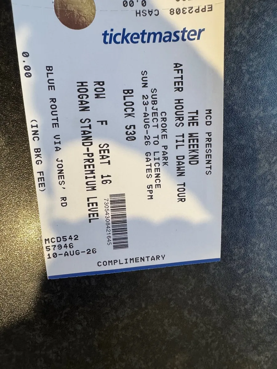 The Weeknd tickets - Image 1
