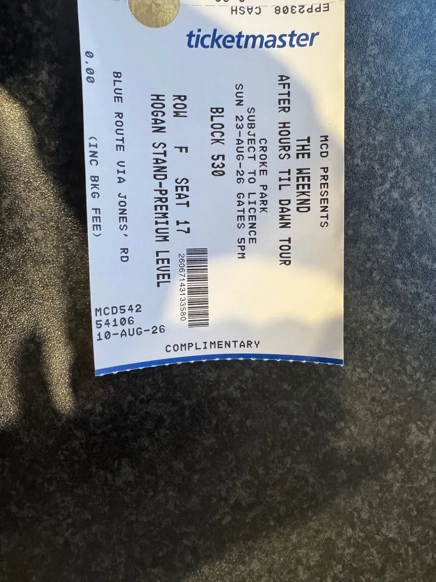 The Weeknd tickets - Image 2