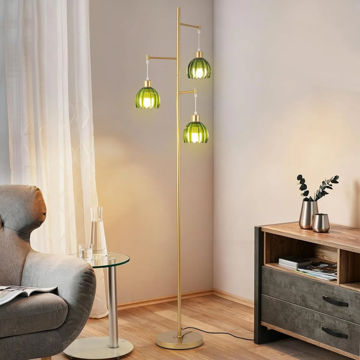 Floor Lamps for Living Room 3 Light Modern - Image 4