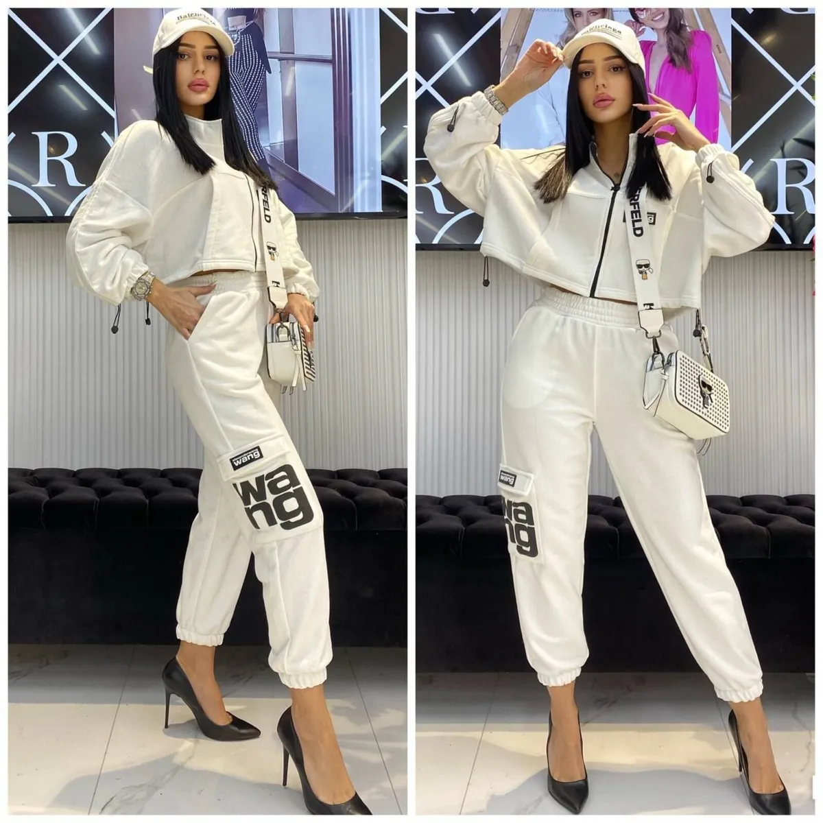 A three-pieces Wang Neon set with a skirt - Image 2