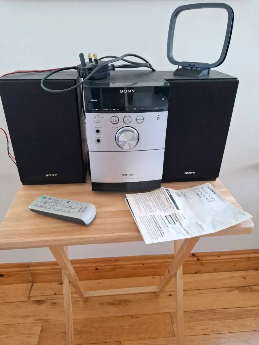 Sony Micro HI-Fi System - Image 1
