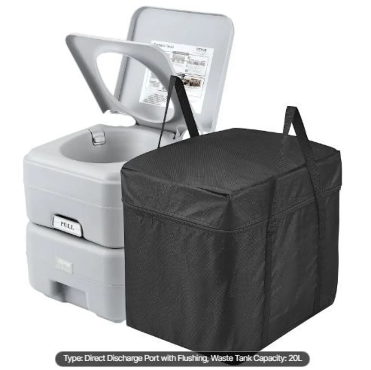 Portable Toilet Flush Travel Camping - Image 3