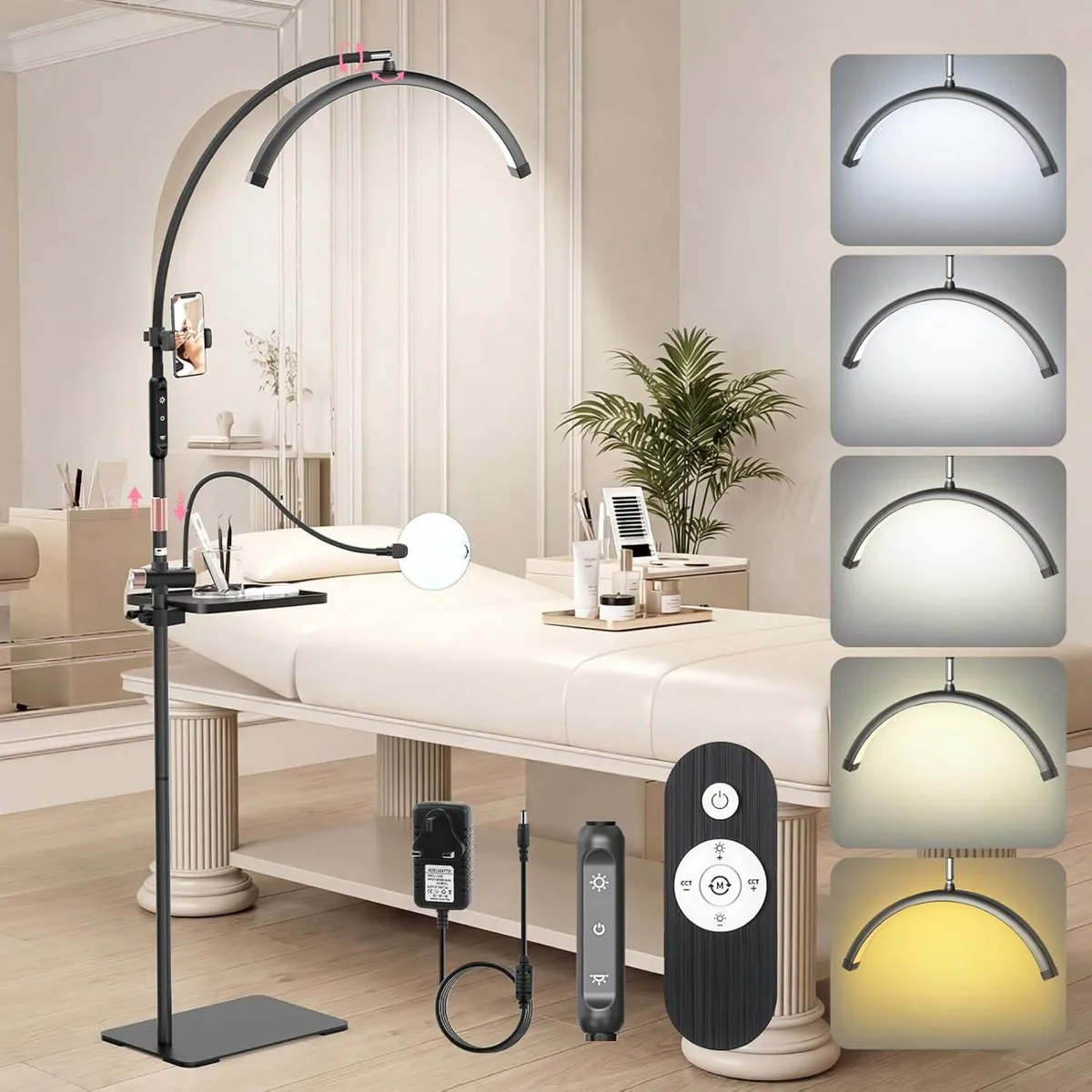 Lash Light for Eyelash Tech: 18in Foldable Half - Image 1