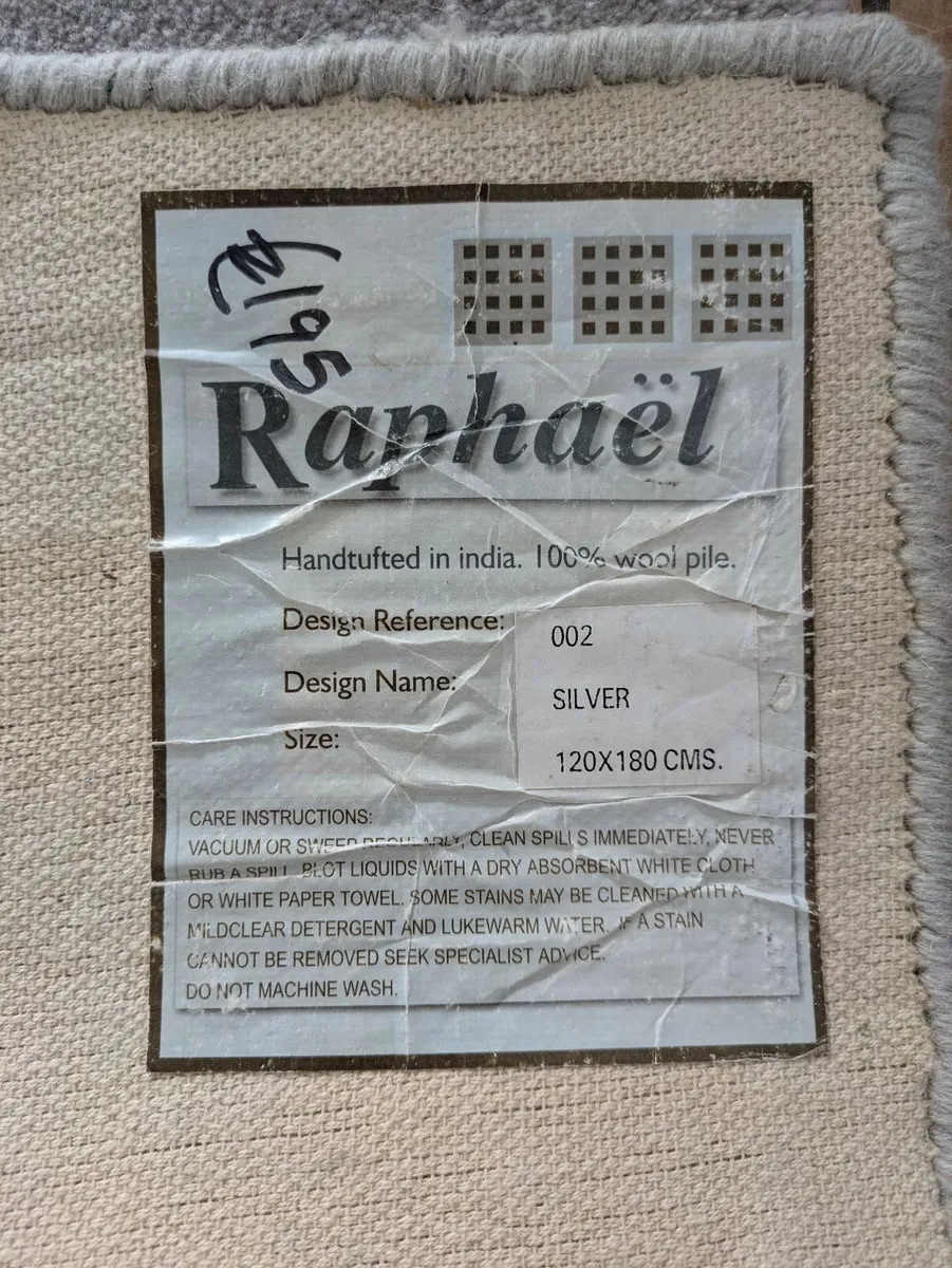 Raphaël Handtufted 100% Wool Rug - Image 3