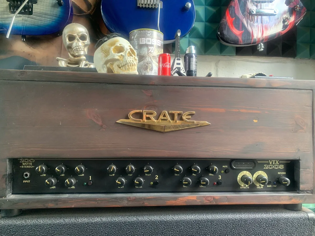Crate VTX200S amp head - Image 1