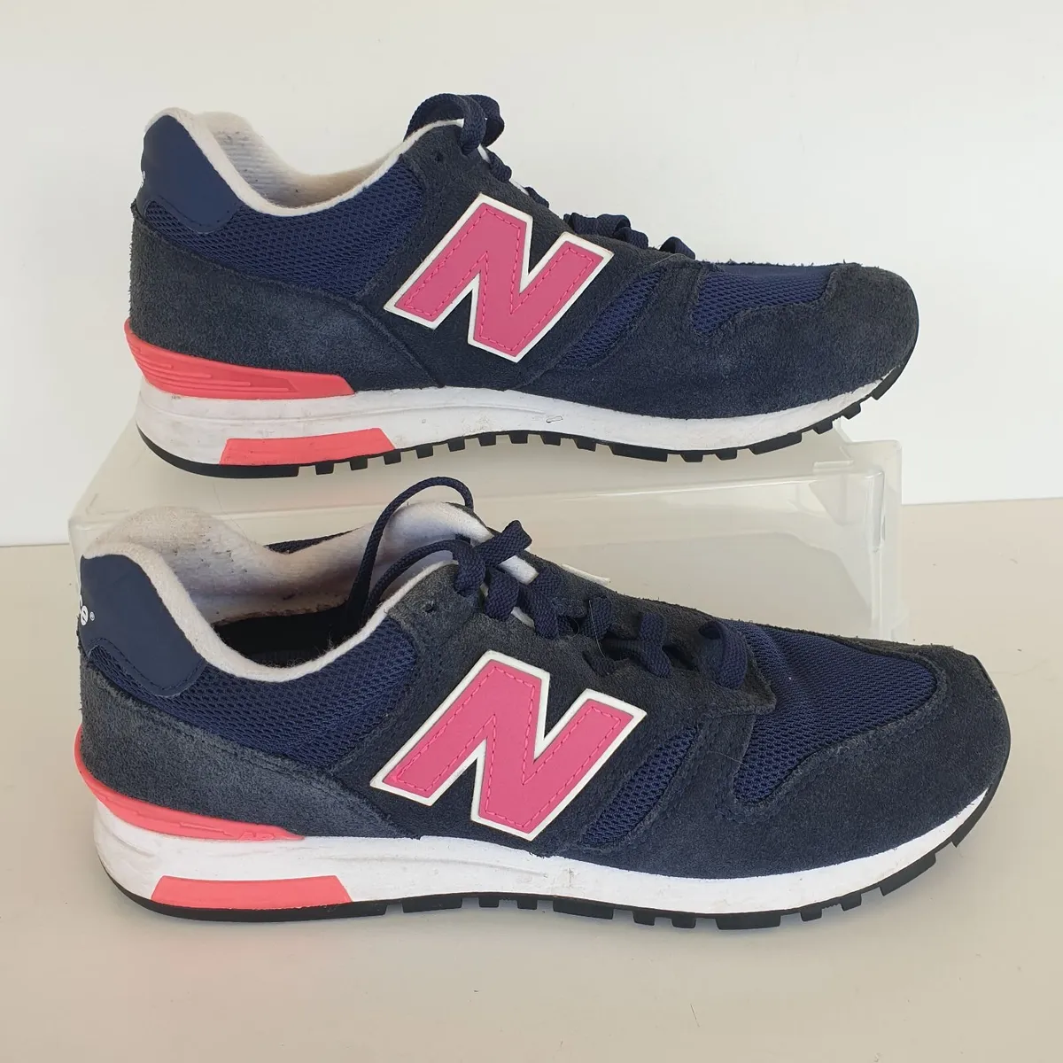 New balance 565 trainers blue/pink size 7.5 EU 41 - Image 2