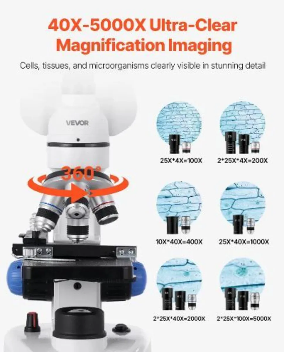 Trinocular Microscope for Adult - Image 1