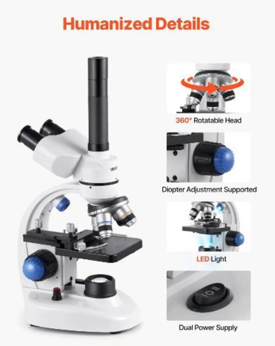 Trinocular Microscope for Adult - Image 3