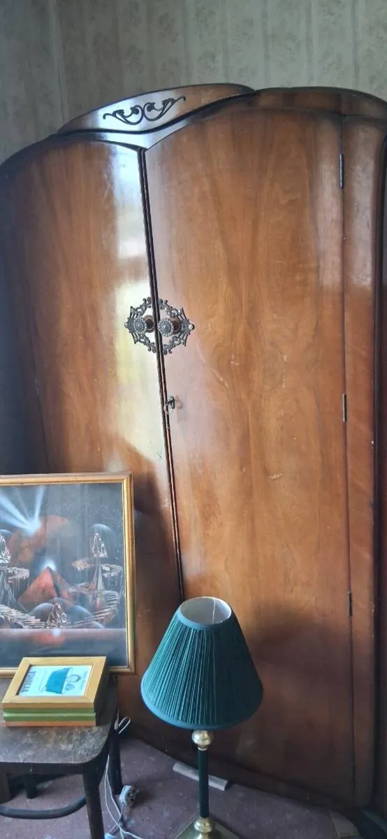 Art deco mid-century wardrobe - Image 1