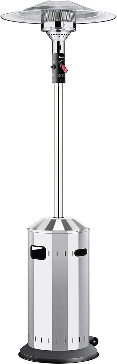 Silver Gas Patio Heater - Image 2