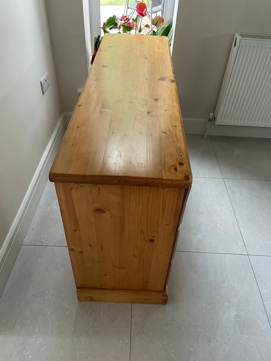 Traditional Pine Desk / Writing Desk /Dresser - Image 2