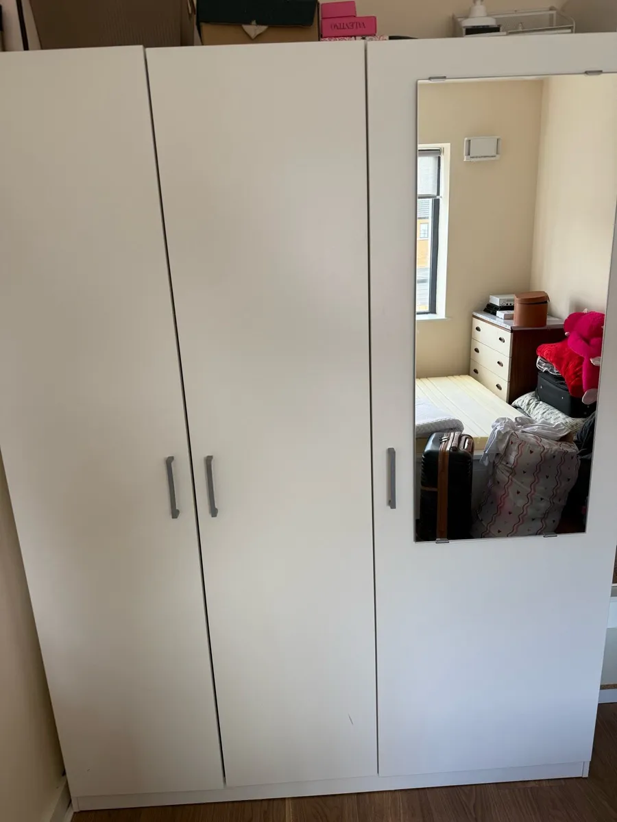 IKEA wardrobe with mirror
