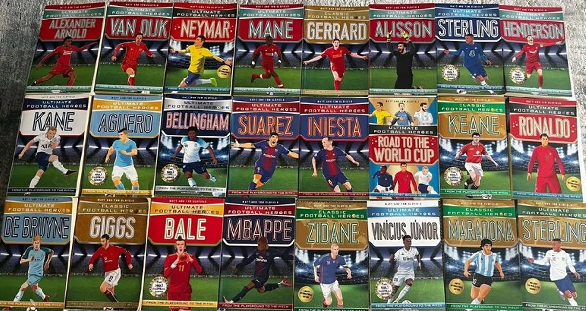 Set of Ultimate Football Heroes Books