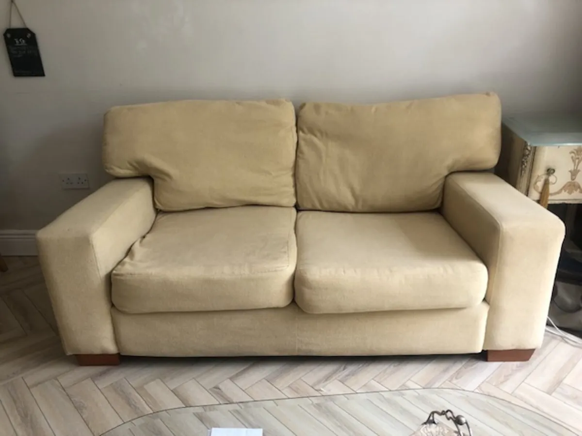 Sofa and chair: Two seater couch and chair - Image 3