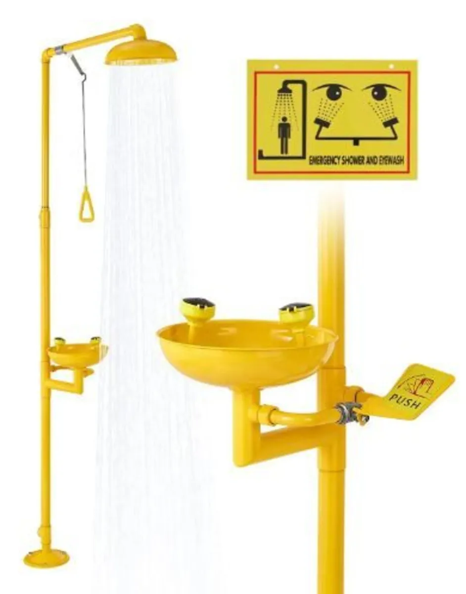 Emergency Shower Eye Wash Station, - Image 4