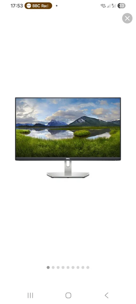 DELL S2721H 27-inch FLAT PANEL MONITOR - Image 1