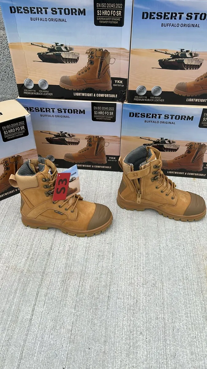Desert Storm S3 heavy duty zip all sizes - Image 1