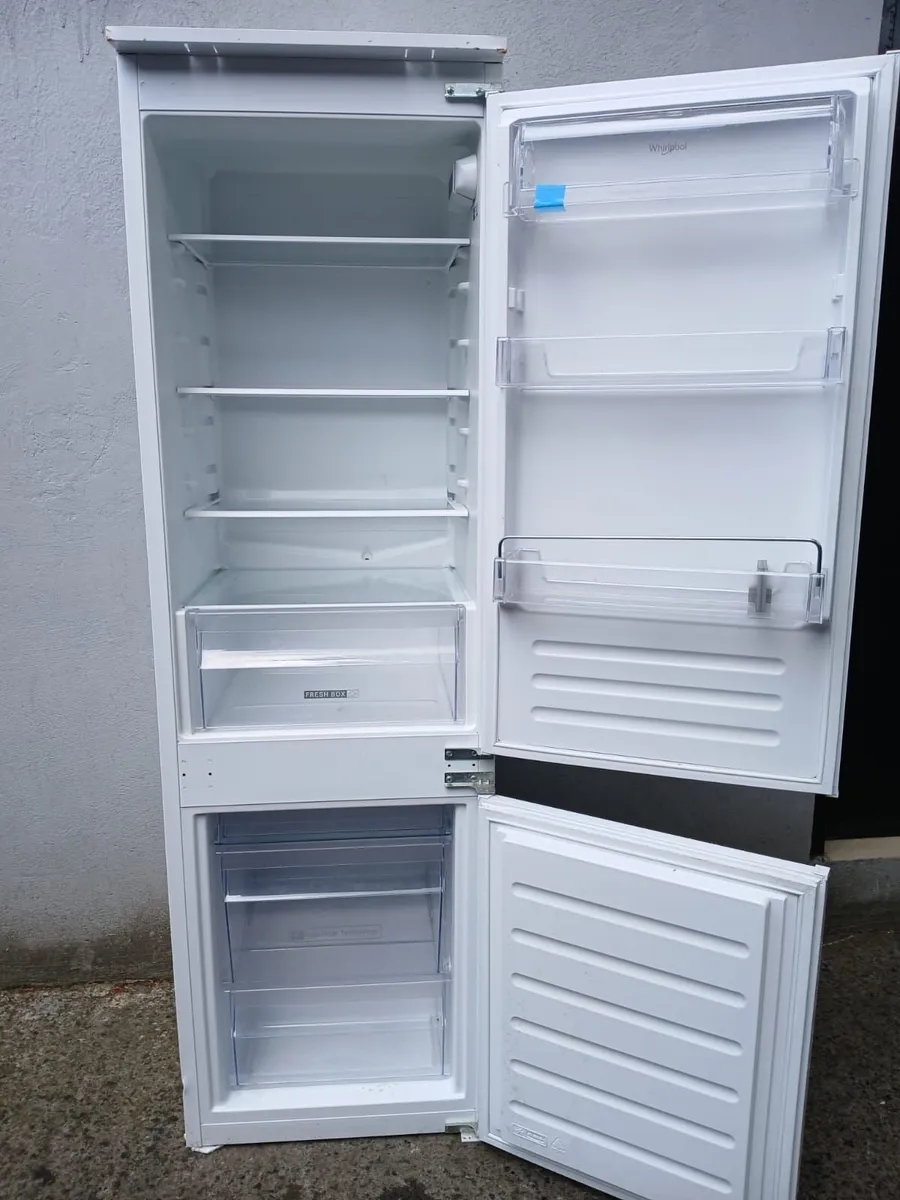 1 INTEGRETED FRIDGE AND FREEZER EX DISPLAY BRAND N - Image 3