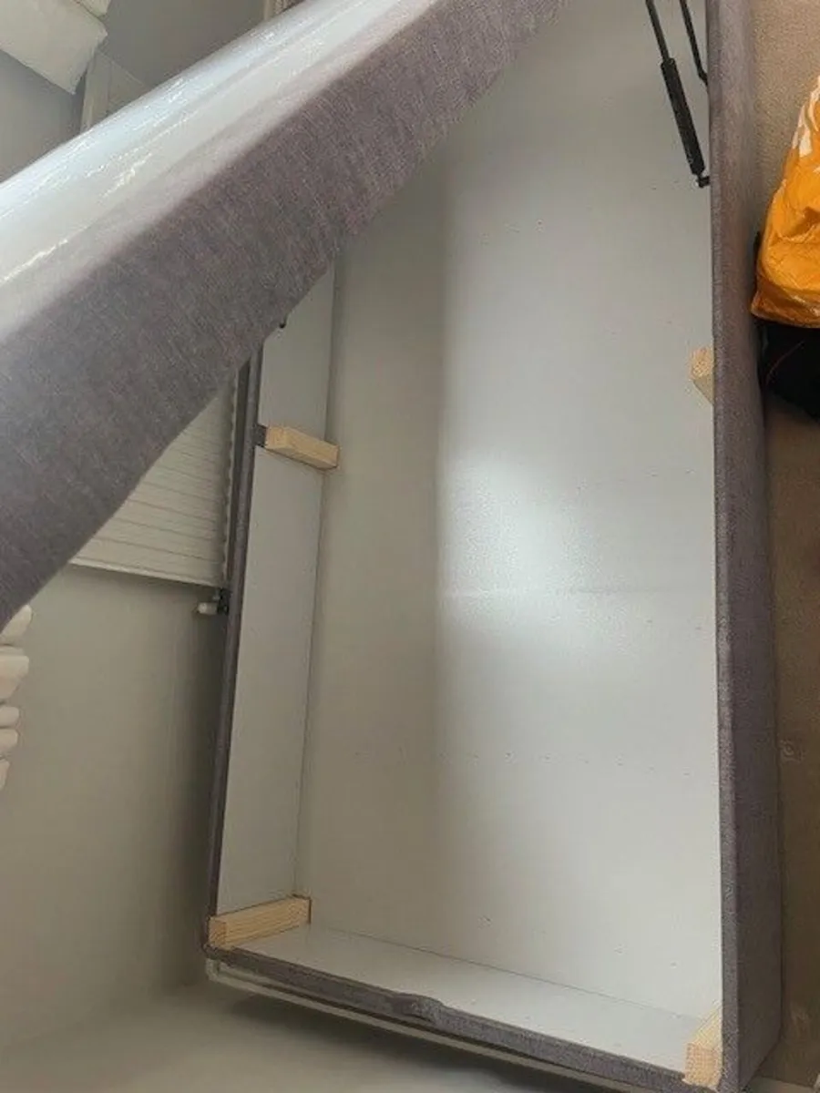 Single Bed with Mattress (built in storage space) - Image 4