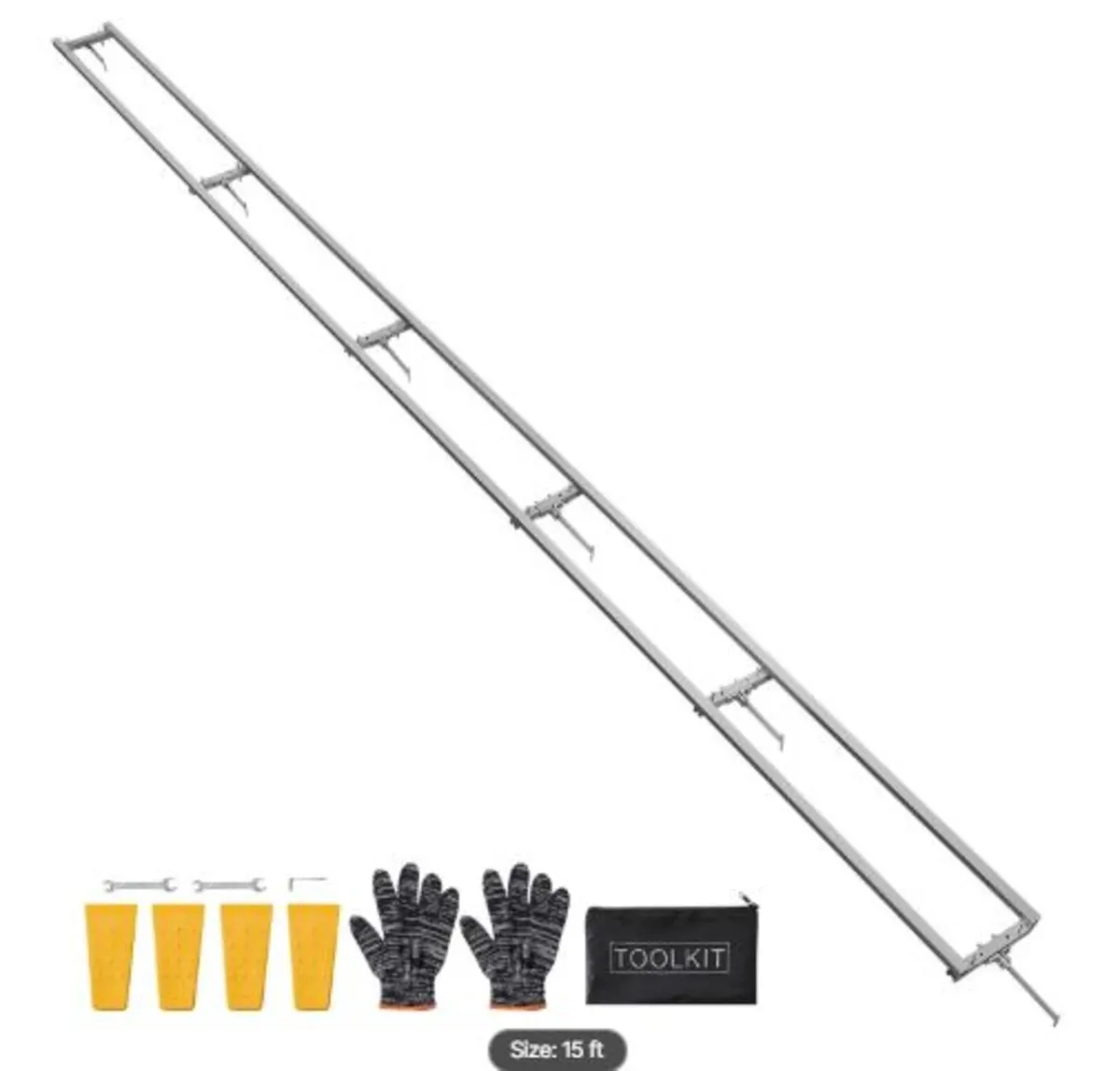 Rail Mill Guide System, 4.57 m 6 Crossbar Chainsaw - Image 1