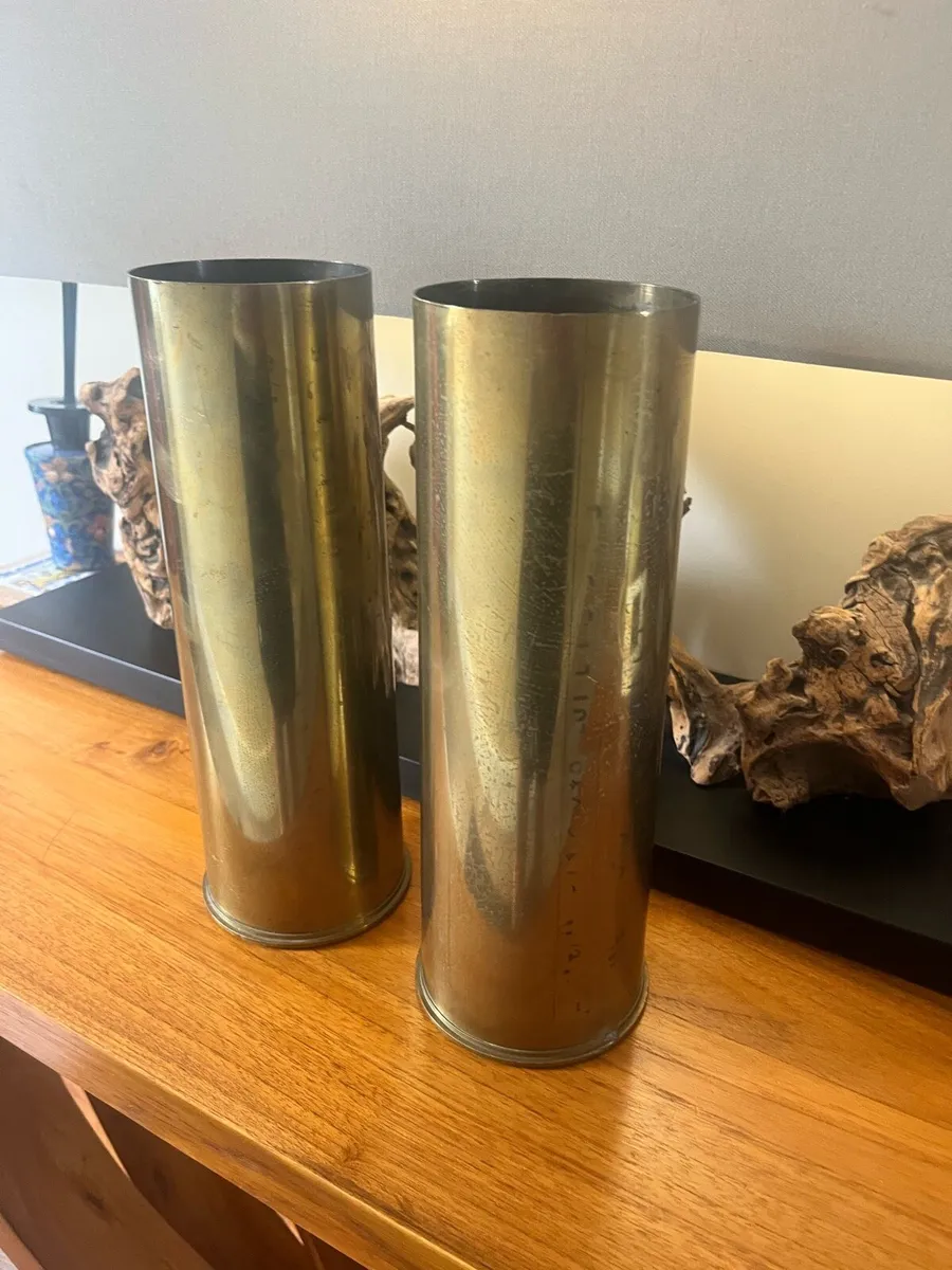 1945 25 Pounder Canon Shells WW2 - Image 2