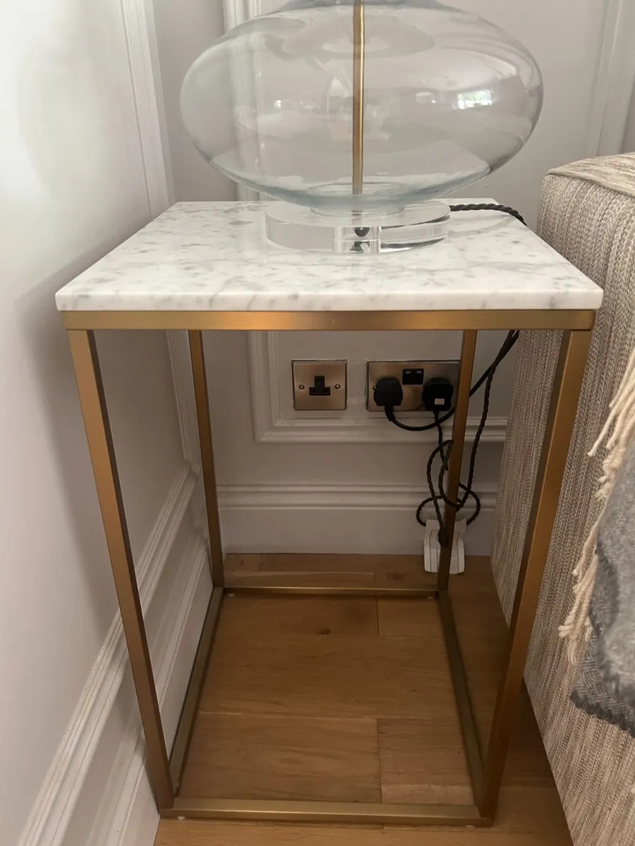 Marble & Gold Coffee Table - Image 4