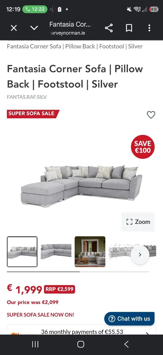 Corner sofa