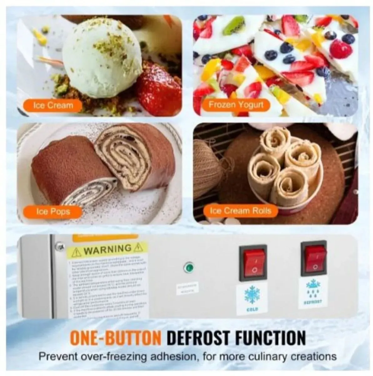 Fried Ice Cream Machine Ice Cream Yogurt Maker - Image 4