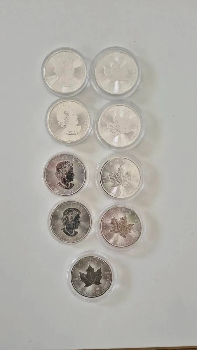 1 oz silver coins and bars - Image 4