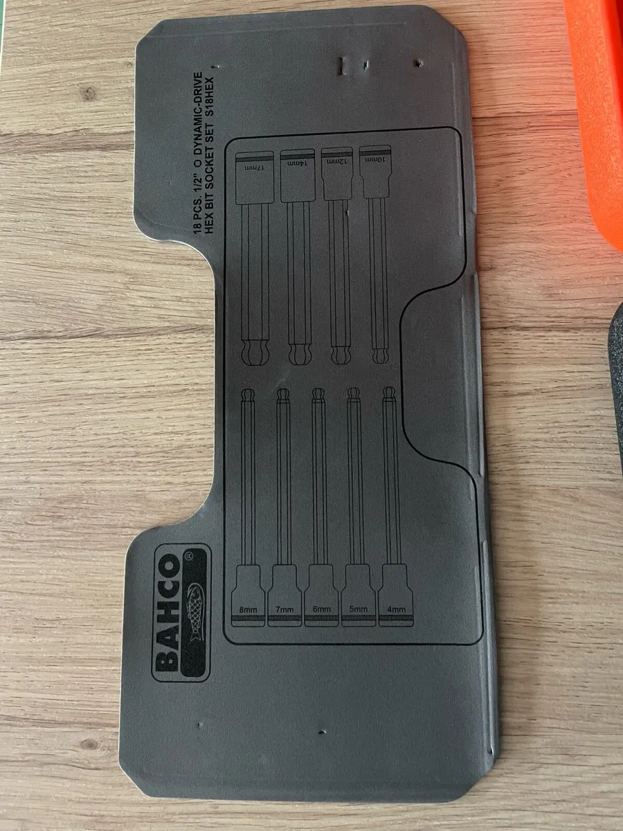 Bahco S18HEX 1/2” Hex Socket Set - Image 3