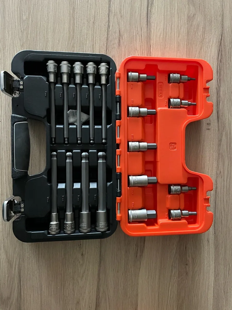 Bahco S18HEX 1/2” Hex Socket Set - Image 1