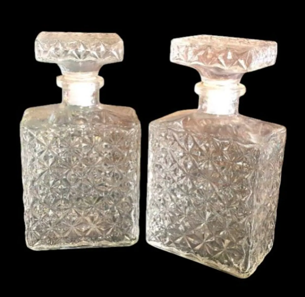 Vintage French Glass Decanters - Image 4