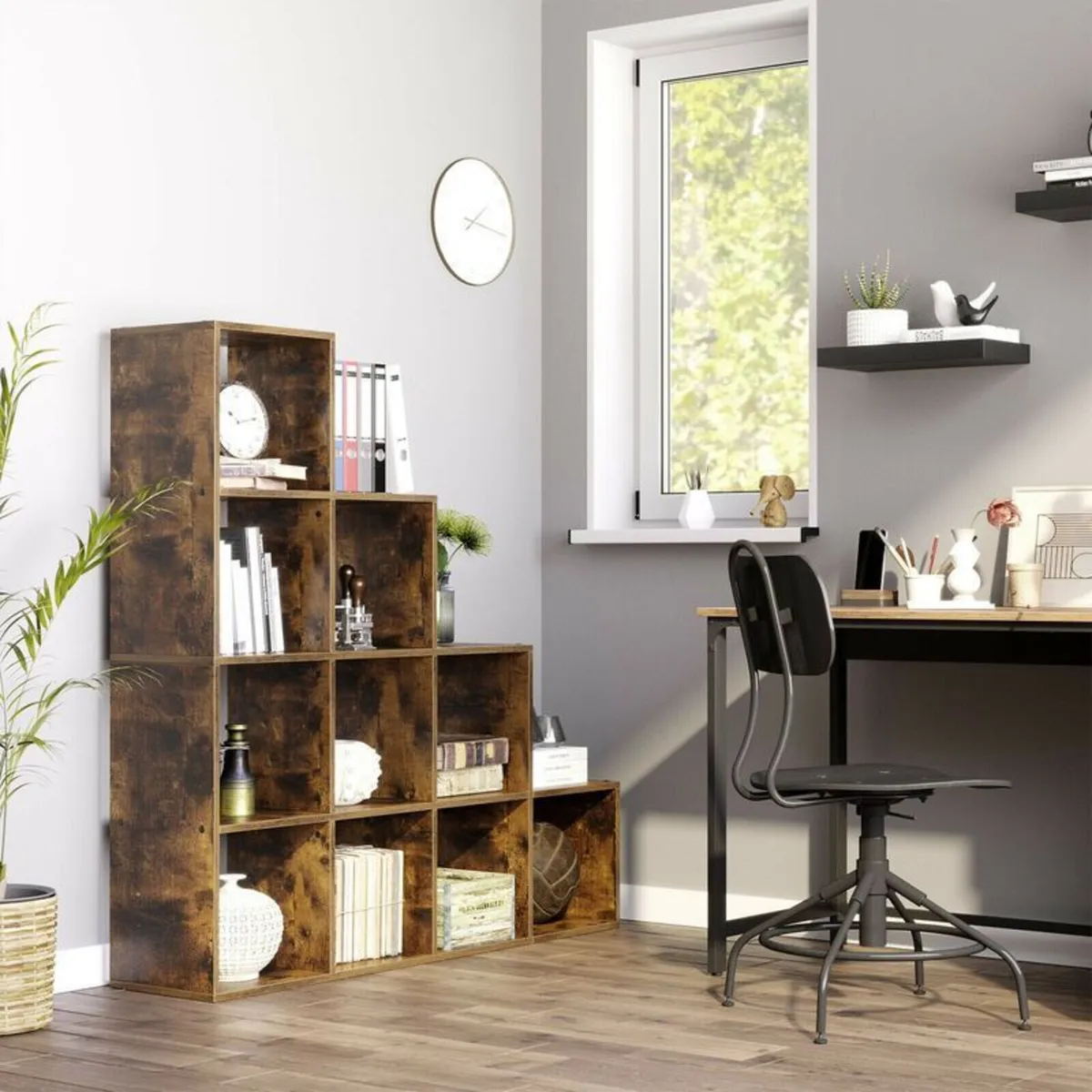 10 Cube Staircase Bookcase Storage Unit - FREE P&P - Image 4