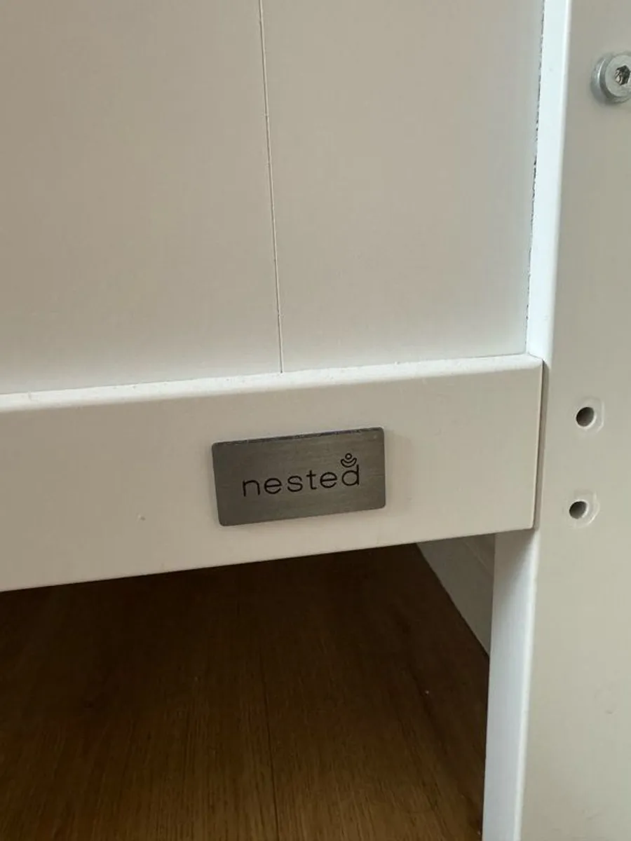Cot bed with mattress - Image 4