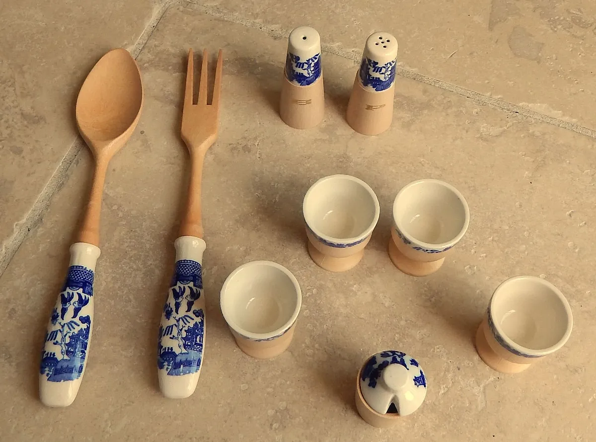 Materia Hakusan Salad/Breakfast Serving Set - Image 3