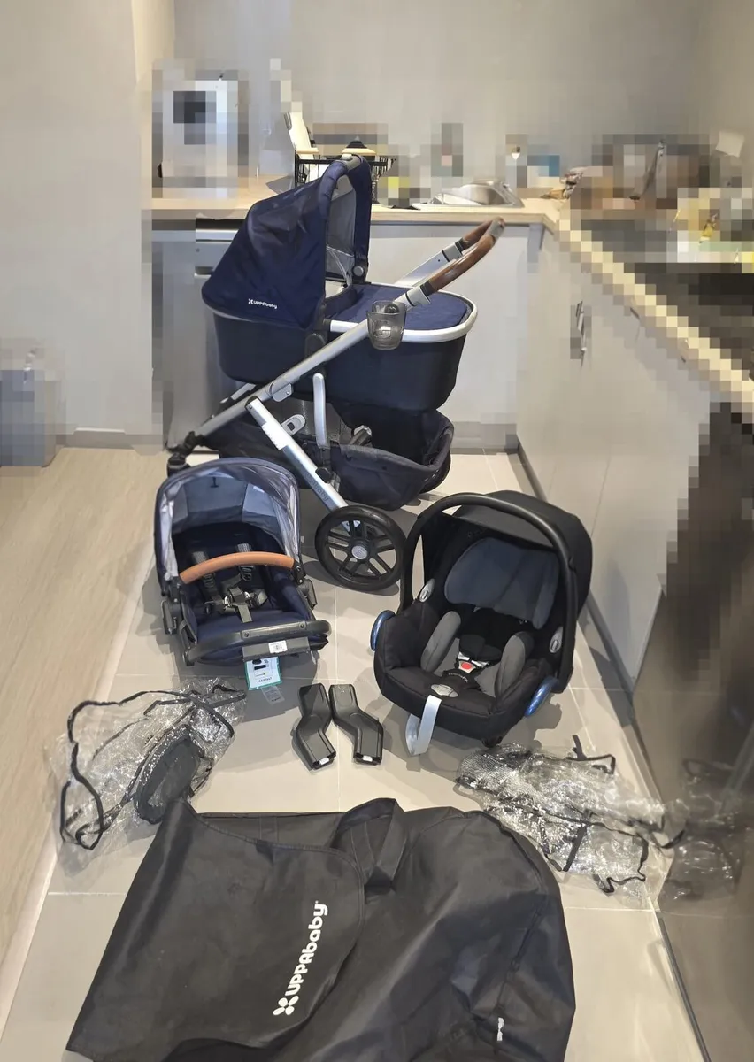 Uppababy vista With car seat, isofix - Image 1