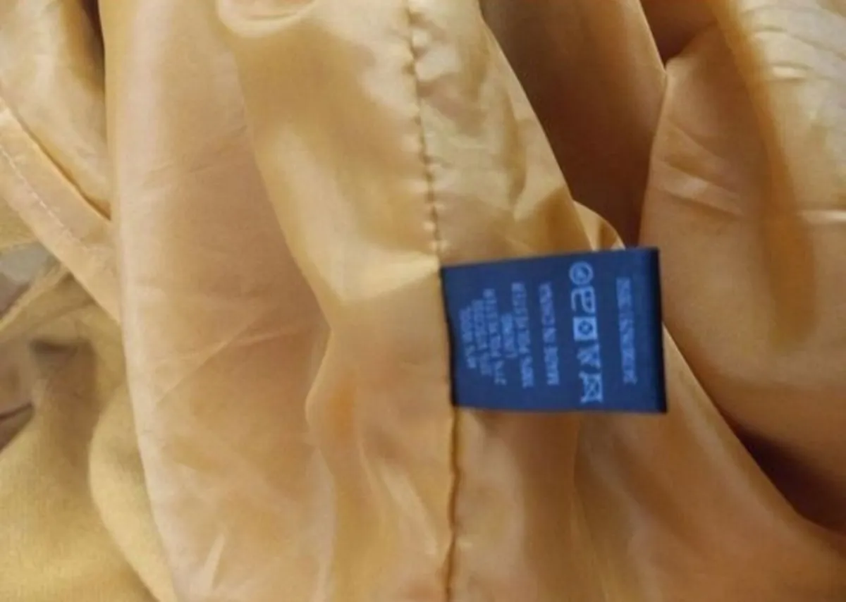 Oasis vintage mustard coloured dress, beautiful qu - Image 4