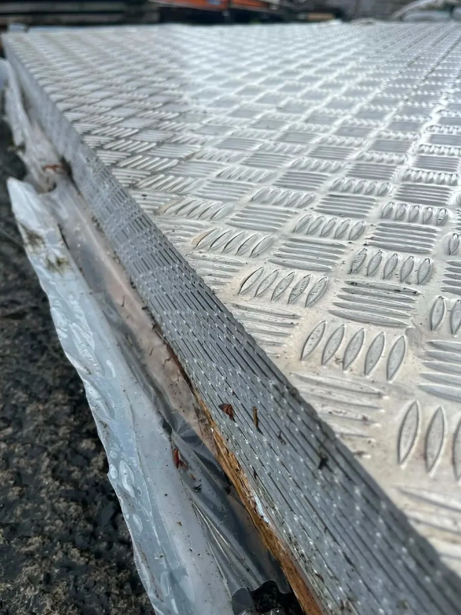 Galvanised Chequered Sheets - Image 2