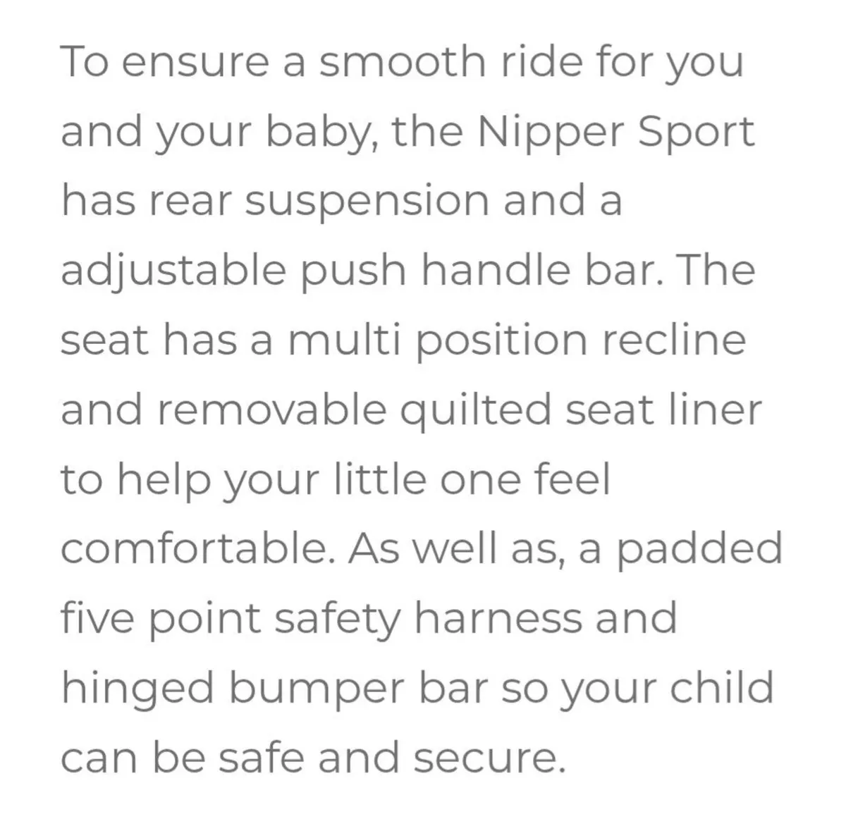 Out n about Nipper Sport V4 - Image 3