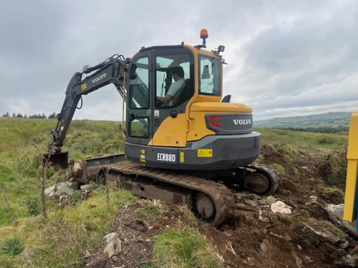 2015 Volvo ECR 88D Excavator - Image 4