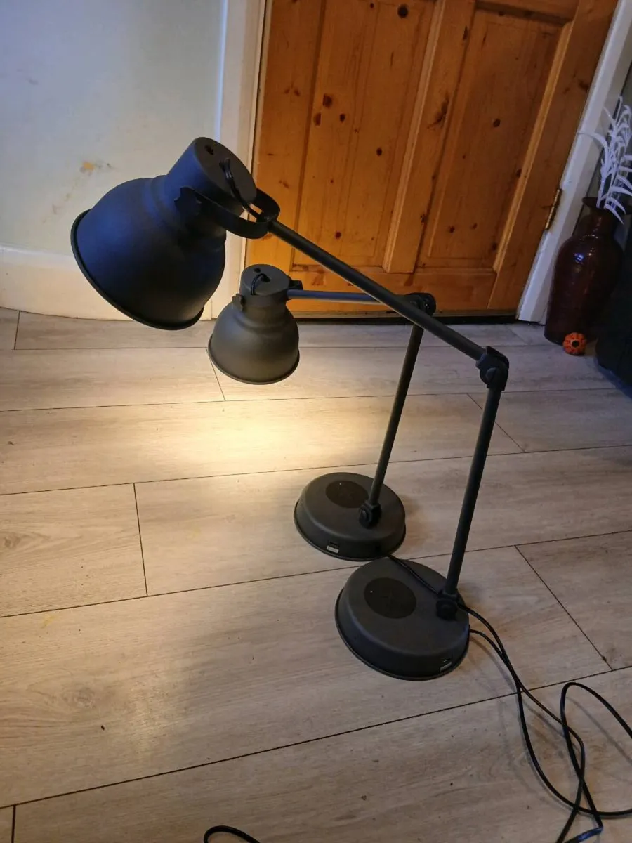 Pair of IKEA Angle-poise lamps - Image 1