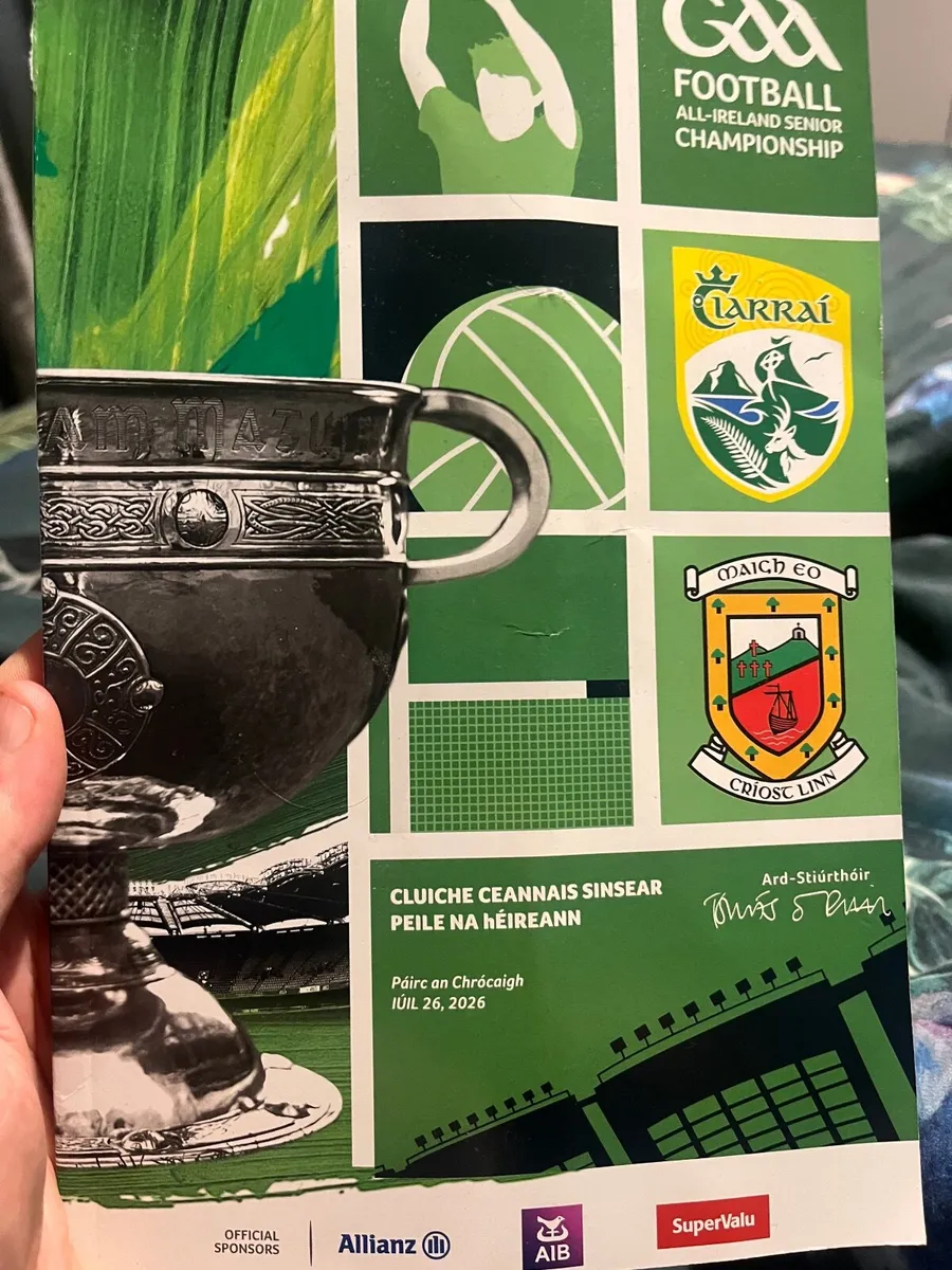 All Ireland Football Final Programme 2026