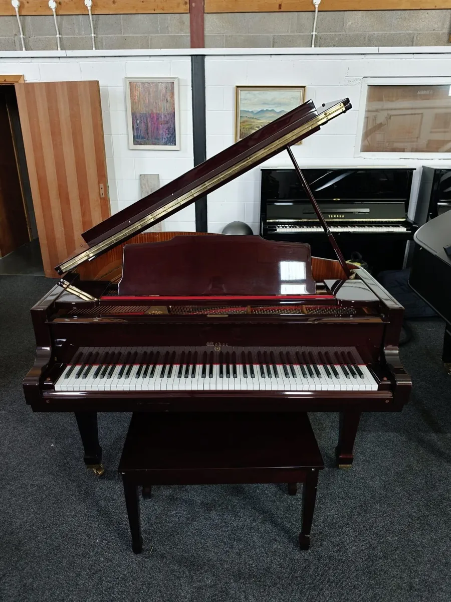 Weber WG-50 | Grand Piano | Polished Mahogany - Image 2