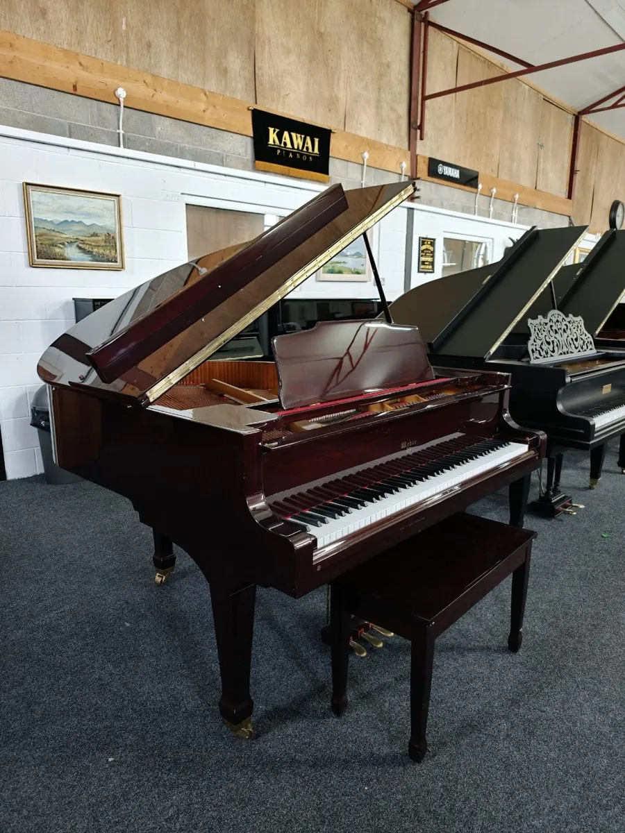 Weber WG-50 | Grand Piano | Polished Mahogany - Image 3
