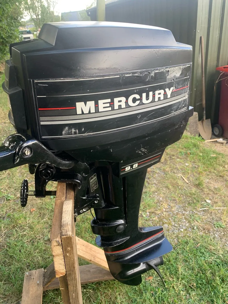 Mercury 9.8hp 2stroke outboard*NEED GONE* - Image 1