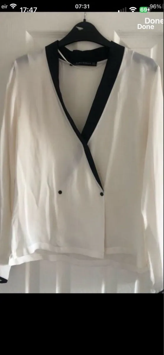 Ladies Zara blouse size S €5 - Image 1