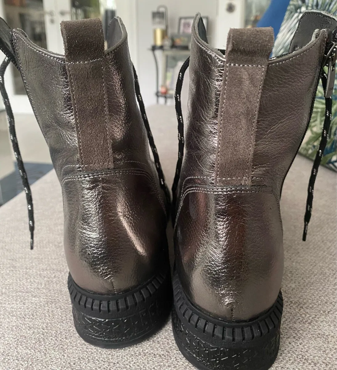 Women’s Cinders Laced Boots Size - Image 2