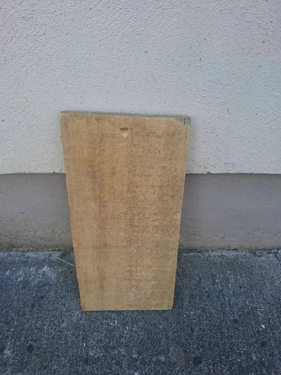 Wood sculpted tall frame in wood - Image 2