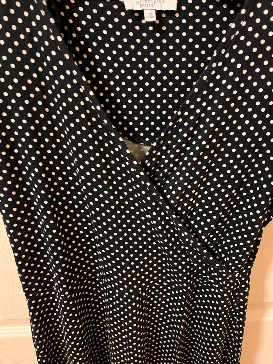 Principles Petite Midi Wrap Dress Size 12 Petite - Image 2